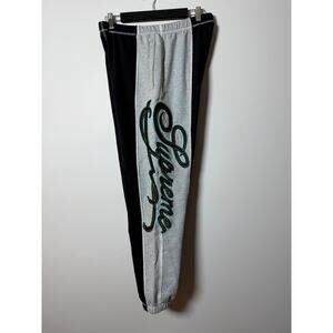 Paneled Script Sweatpant